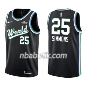 NBA Mænd Trøje Philadelphia 76ers Ben Simmons 25 Nike 2019 Rising Star Swingman